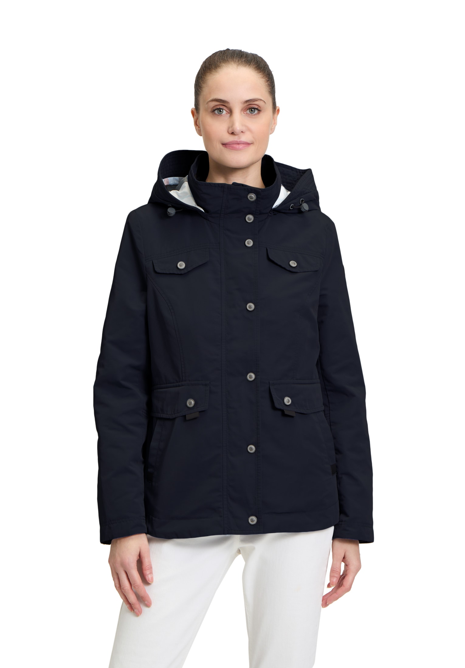 Gil Bret Outdoorjacke, mit Kapuze, mit abnehmbarer Kapuze Gil Bret Outdoorjacke, mit Kapuze, mit abnehmbarer Kapuze von Gil Bret