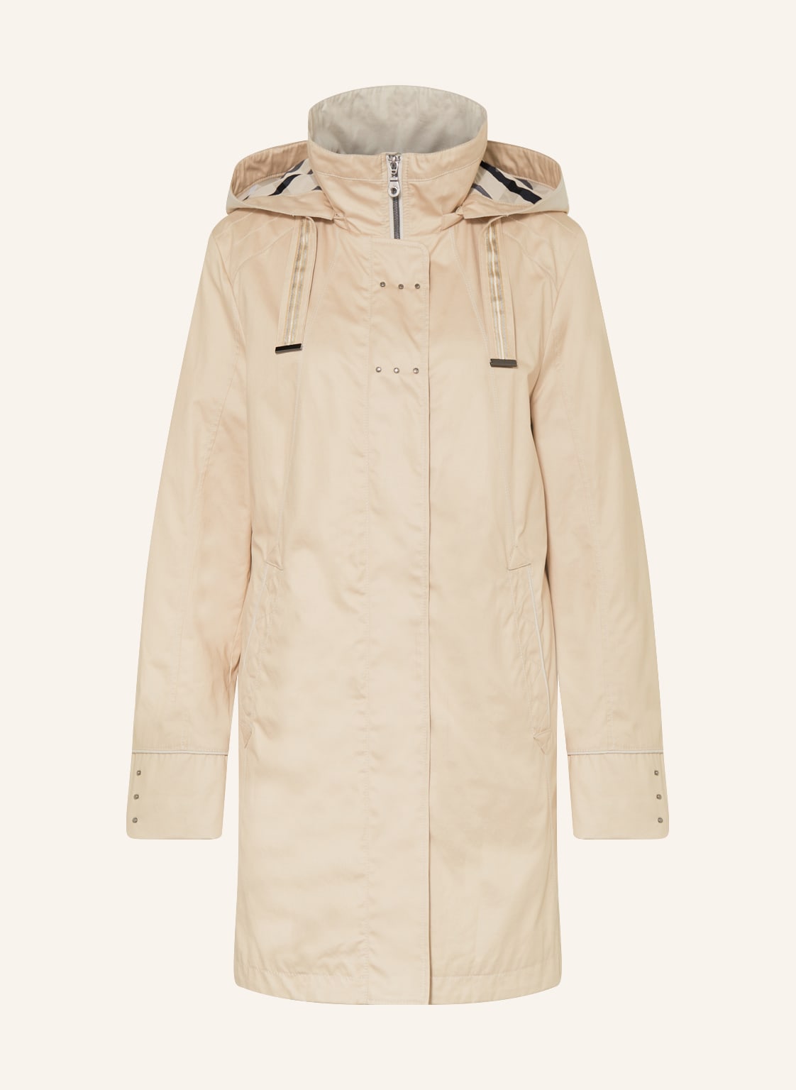 Gil Bret Parka Mit Abnehmbarer Kapuze beige von Gil Bret