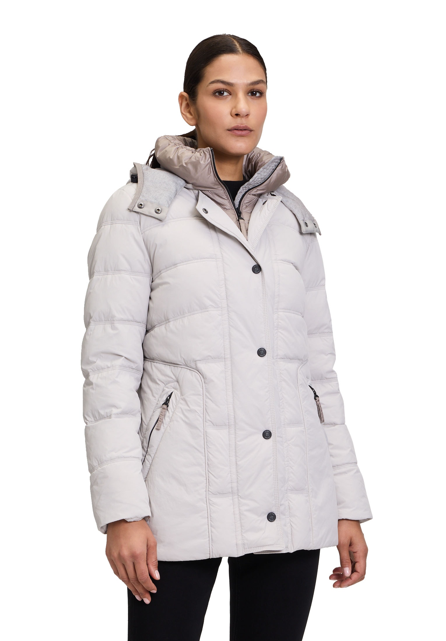 Gil Bret Winterjacke, mit Kapuze, gesteppt mit Kapuze Gil Bret Winterjacke, mit Kapuze, gesteppt mit Kapuze von Gil Bret