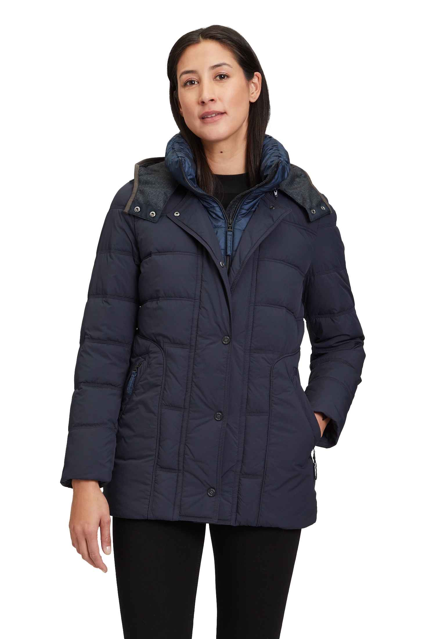 Gil Bret Winterjacke, mit Kapuze, gesteppt mit Kapuze Gil Bret Winterjacke, mit Kapuze, gesteppt mit Kapuze von Gil Bret