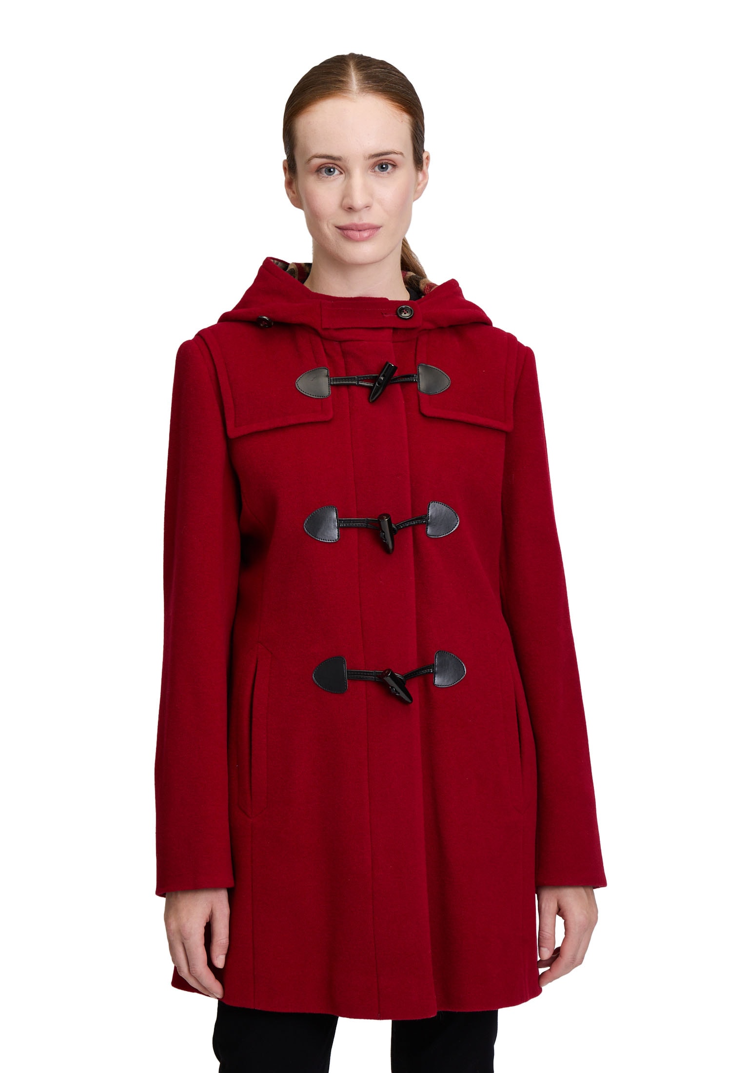 Gil Bret Wolljacke, mit Kapuze, mit Kapuze und Knebelverschluss Gil Bret Wolljacke, mit Kapuze, mit Kapuze und Knebelverschluss von Gil Bret