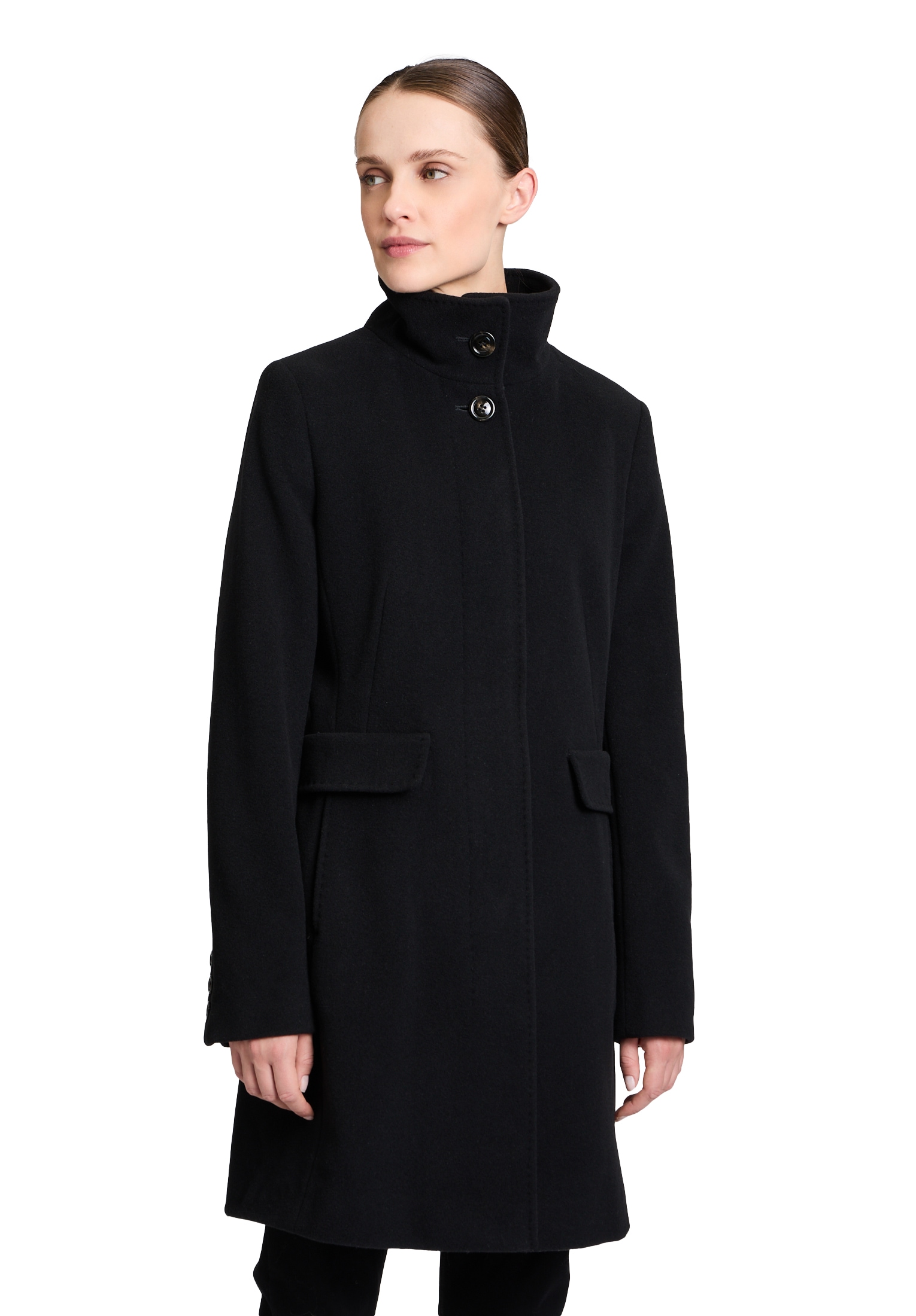 Gil Bret Wolljacke, ohne Kapuze, Mantel mit Stehkragen und Knopfverschluss Gil Bret Wolljacke, ohne Kapuze, Mantel mit Stehkragen und Knopfverschluss von Gil Bret