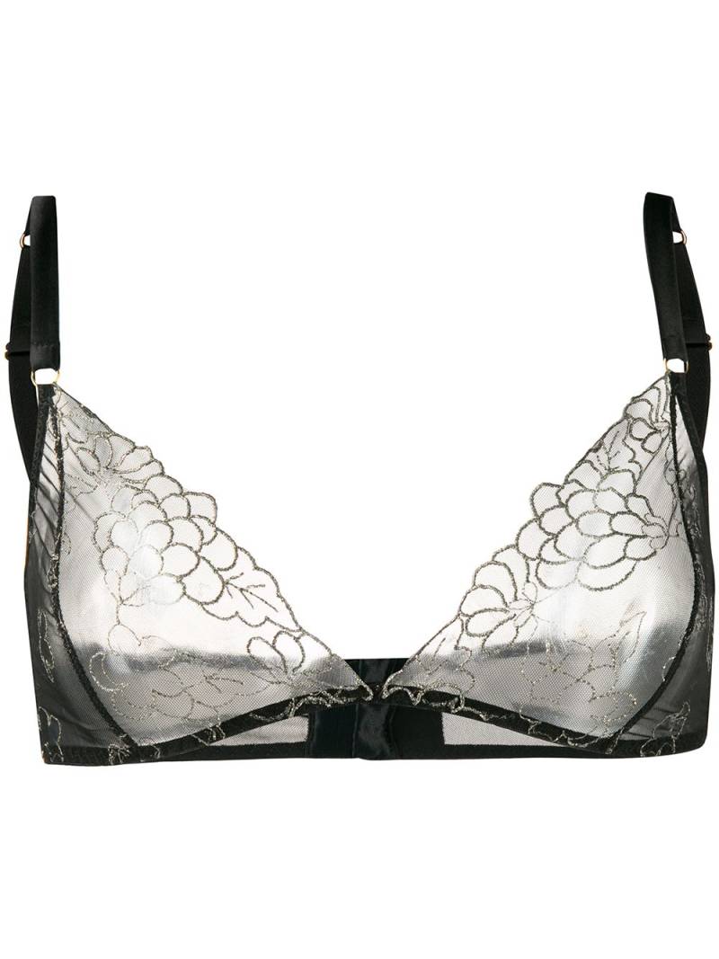 Gilda & Pearl All That Glitters bra - Black von Gilda & Pearl