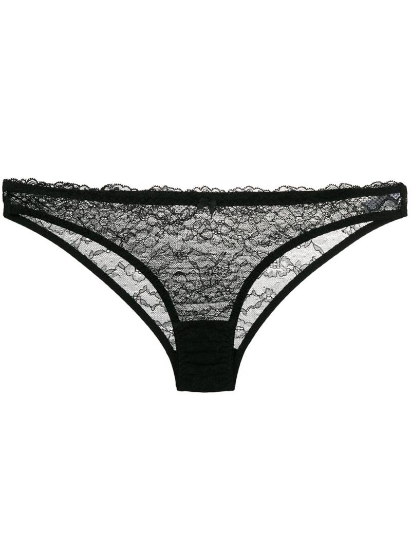 Gilda & Pearl L'Armour lace briefs - Black von Gilda & Pearl