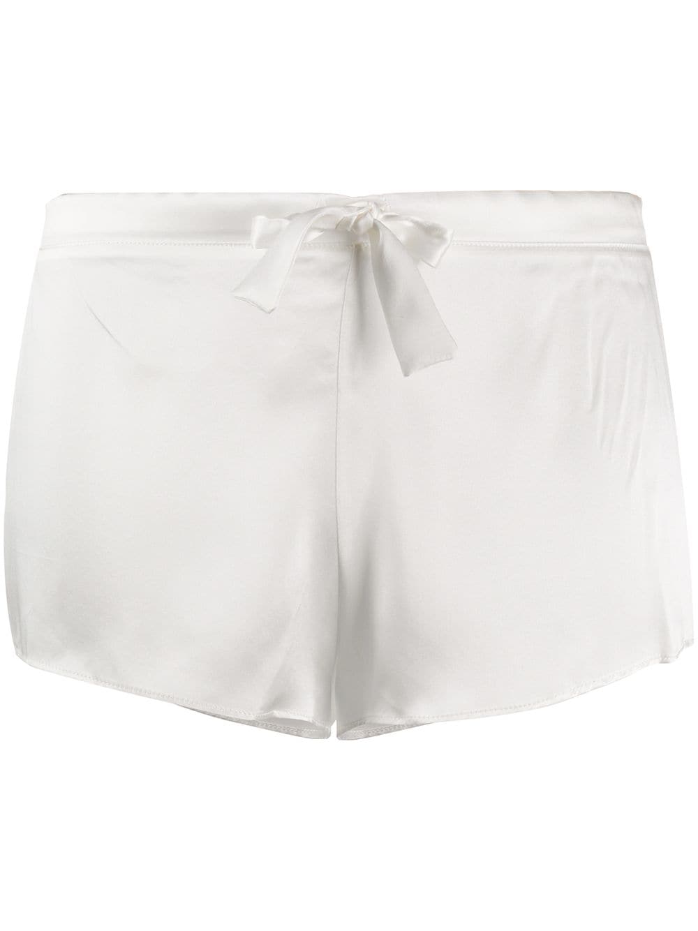 Gilda & Pearl Sophia silk shorts - White von Gilda & Pearl
