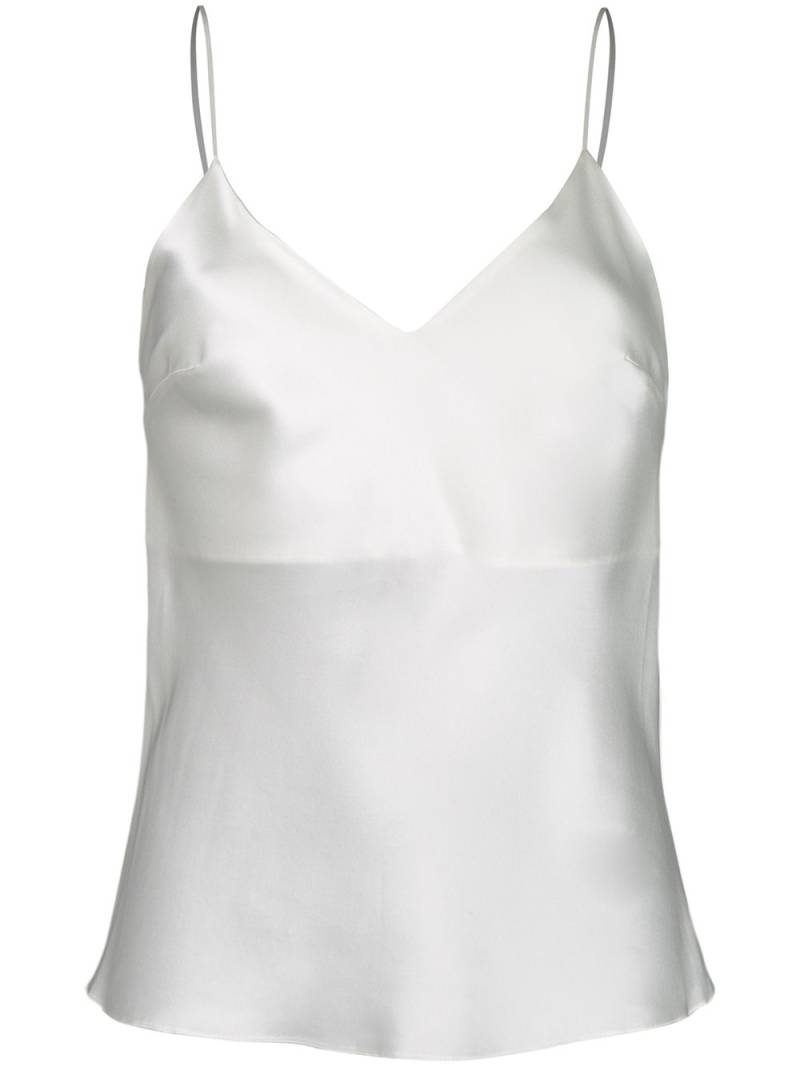 Gilda & Pearl Sophia silk top - White von Gilda & Pearl