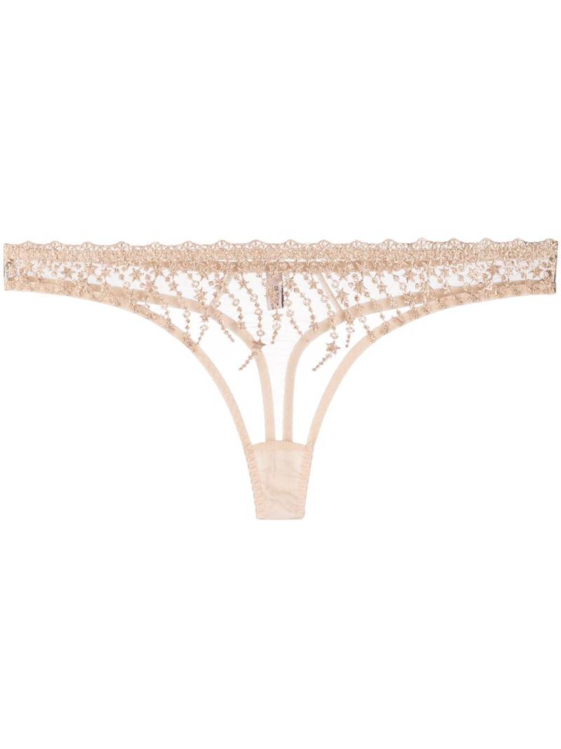 Gilda & Pearl Under The Stars thong - Neutrals von Gilda & Pearl