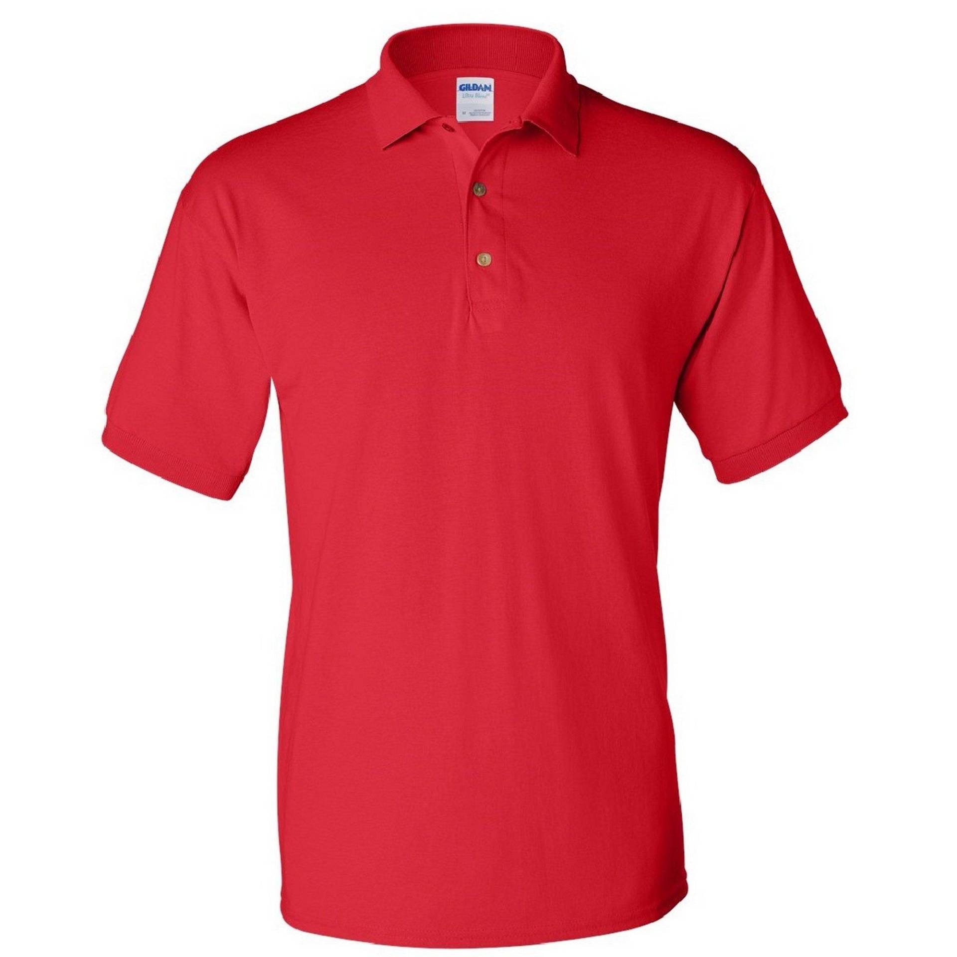 Gildan - DryBlend PoloShirt, Kurzarm, für Herren, Rot Bunt, Größe 3XL von Gildan