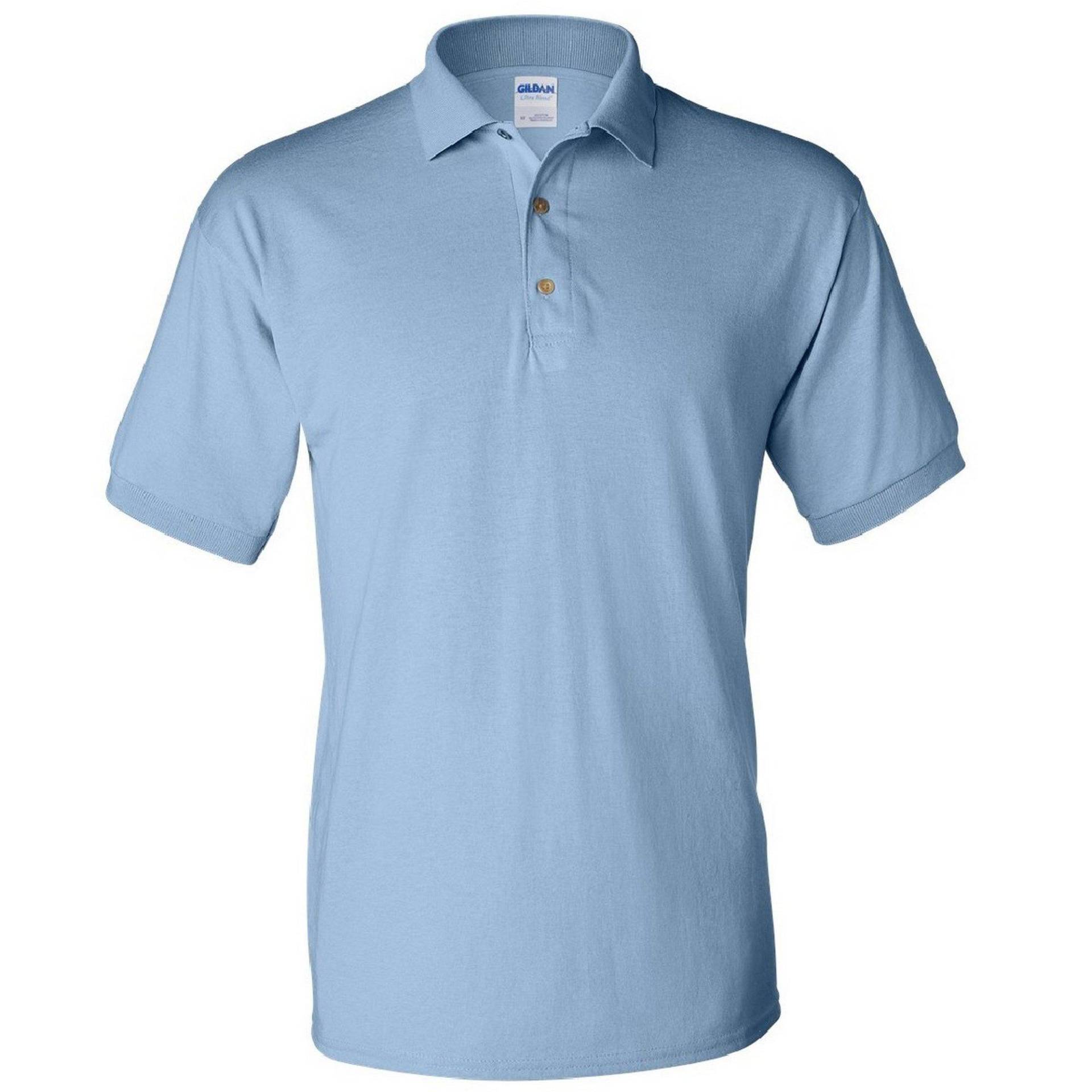 Gildan - DryBlend PoloShirt, Kurzarm, für Herren, Hellblau, Größe L von Gildan