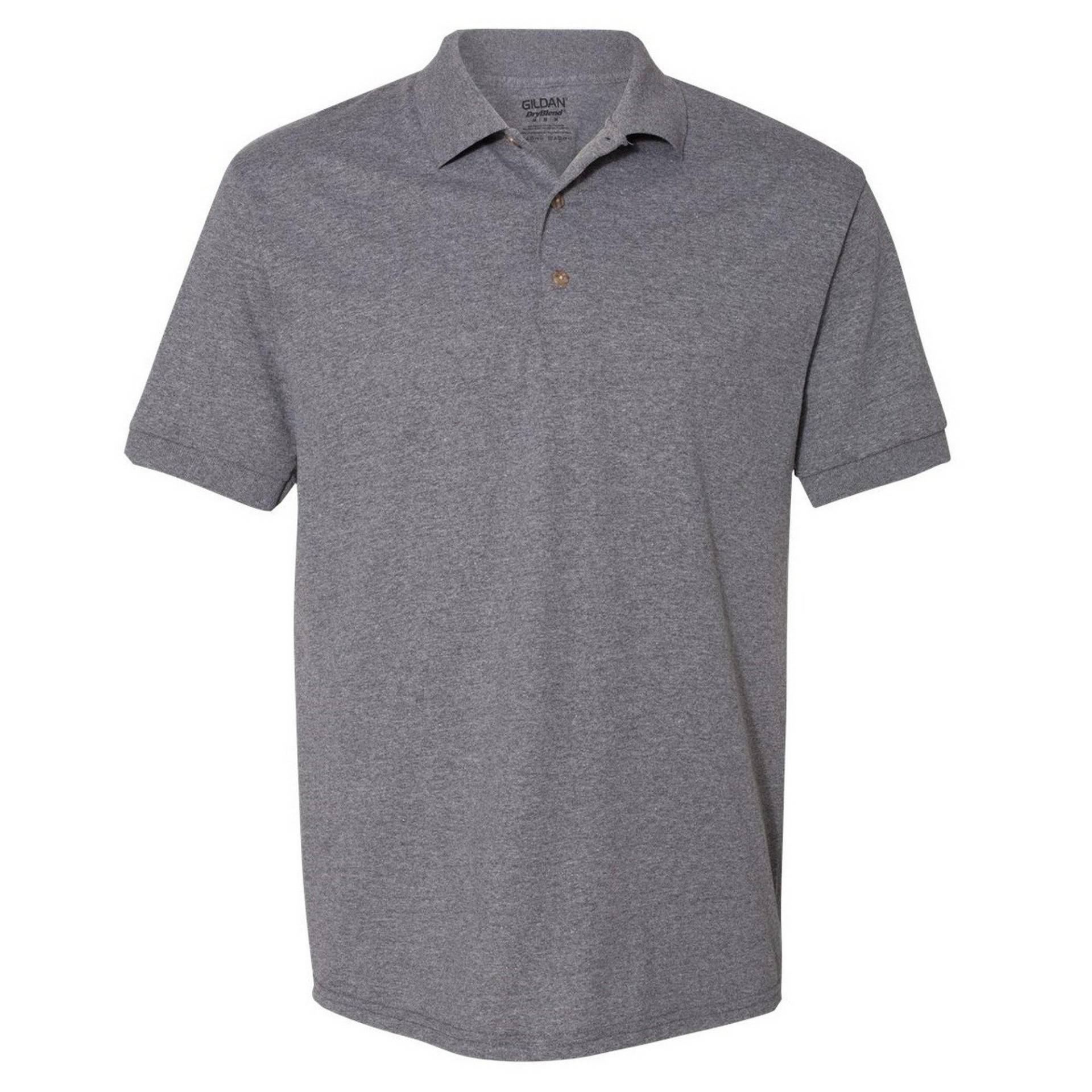 Gildan - DryBlend PoloShirt, Kurzarm, für Herren, Taubengrau, Größe M von Gildan