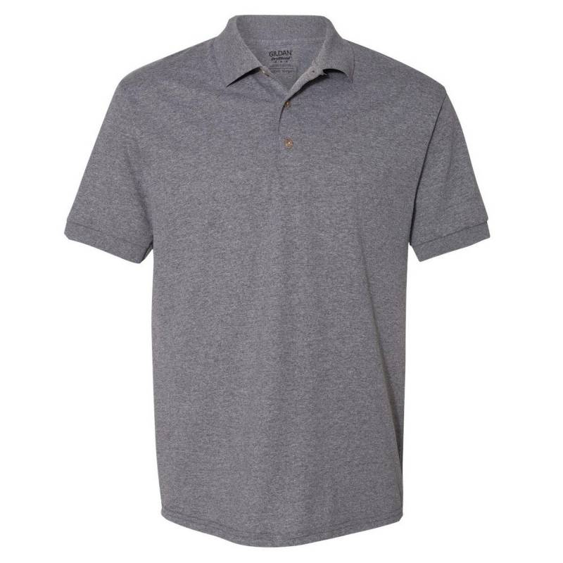 Dryblend Poloshirt, Kurzarm Herren Taubengrau XXL von Gildan