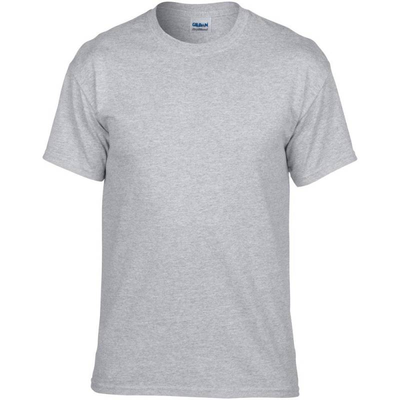 Dryblend Tshirt, Kurzarm Herren Grau L von Gildan