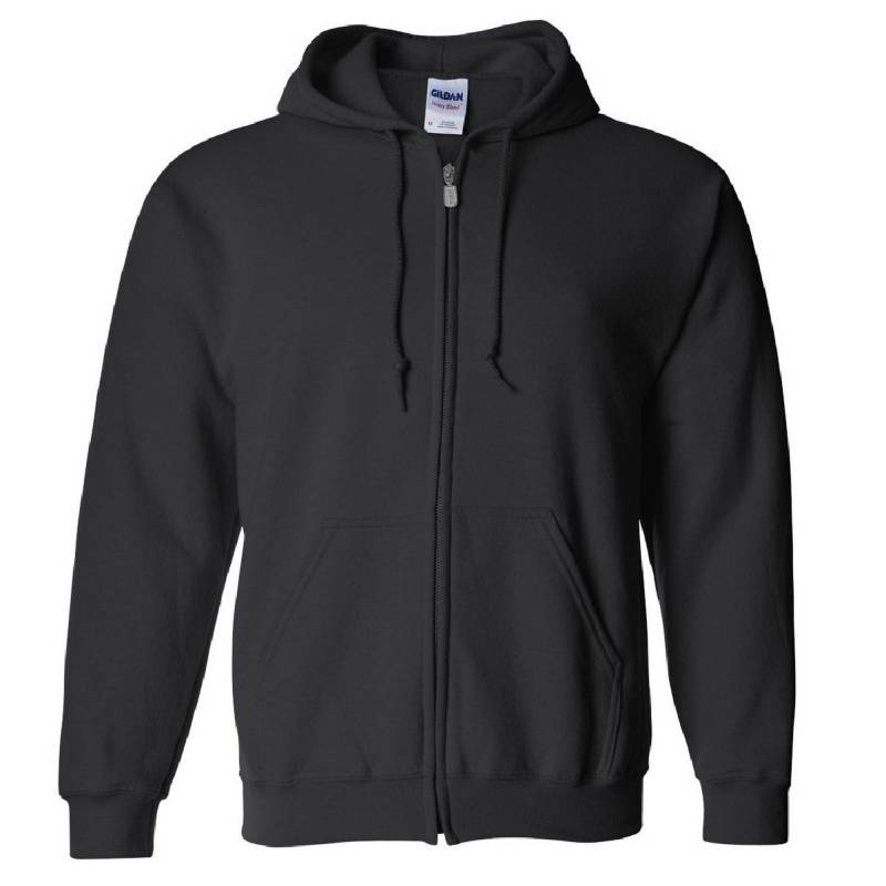 Gildan - Heavy Blend Kapuzenjacke, für Herren, Schwarz, Größe 5XL von Gildan