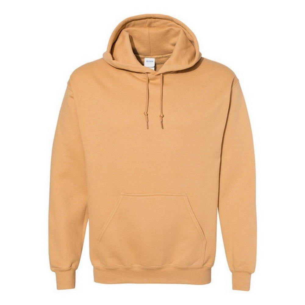 Gildan - Heavy Blend Kapuzenpullover Hoodie Kapuzensweater, für Herren, Gold, Größe S von Gildan