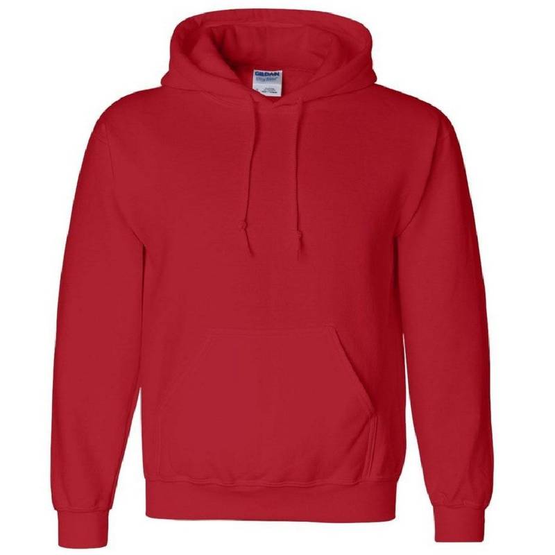 Gildan - Heavy Dry Blend Pullover, für Herren, Rot Bunt, Größe S von Gildan