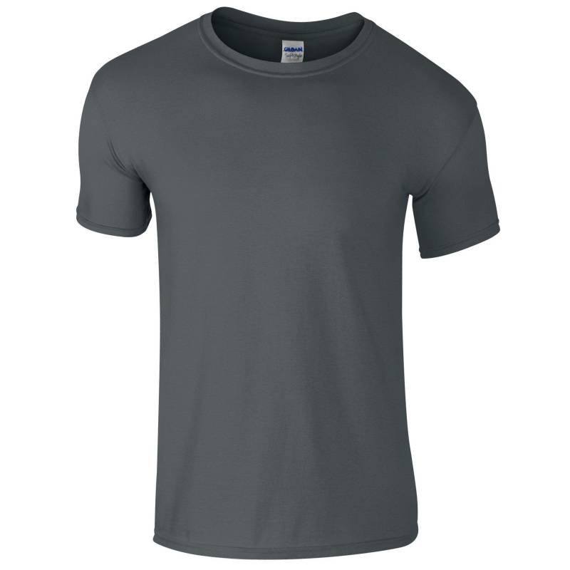 Softstyle Tshirt, Kurzarm, Rundhalsausschnitt Herren Charcoal Black L von Gildan