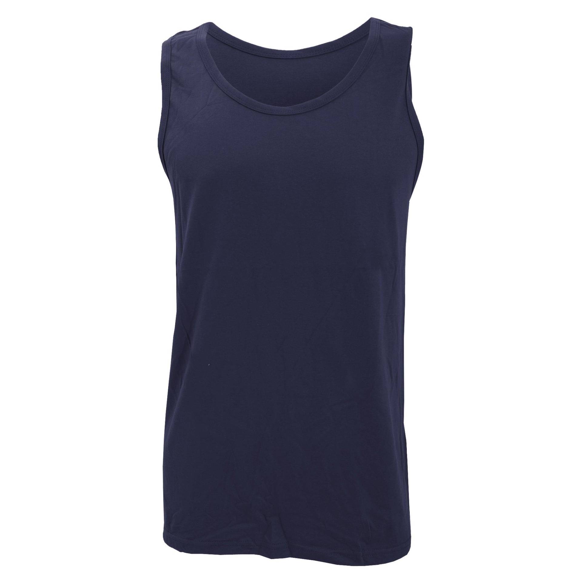 Gildan - Softstyle TankTop Oberteil, ärmellos, für Herren, Marine, Größe XXL von Gildan