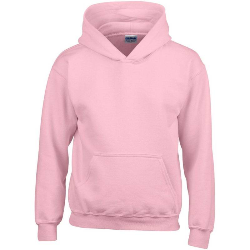 Sweatshirt Mit Kapuze Jungen Hellrosa XL von Gildan