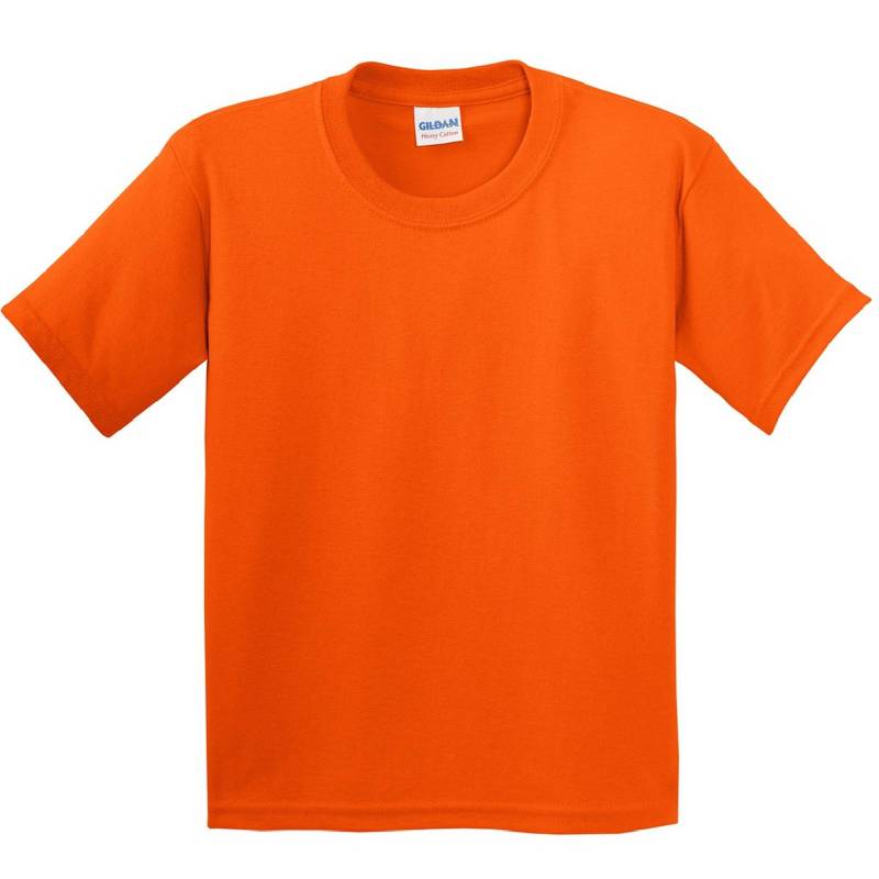 Tshirt (2 Stückpackung) Jungen Orange XS von Gildan