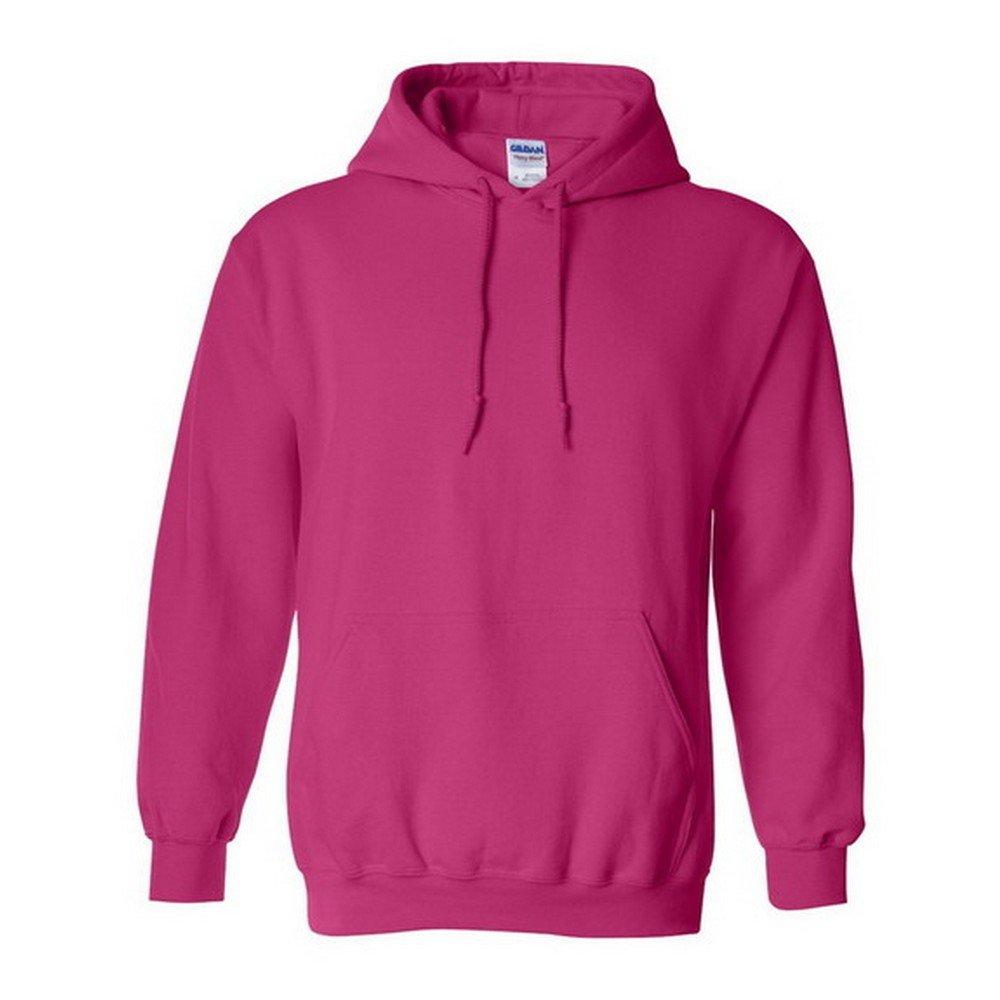 Heavy Blend Kapuzenpullover Herren Dunkelrosa M von Gildan