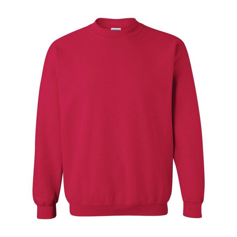 Heavy Blend Pullover Damen Rot Bunt L von Gildan