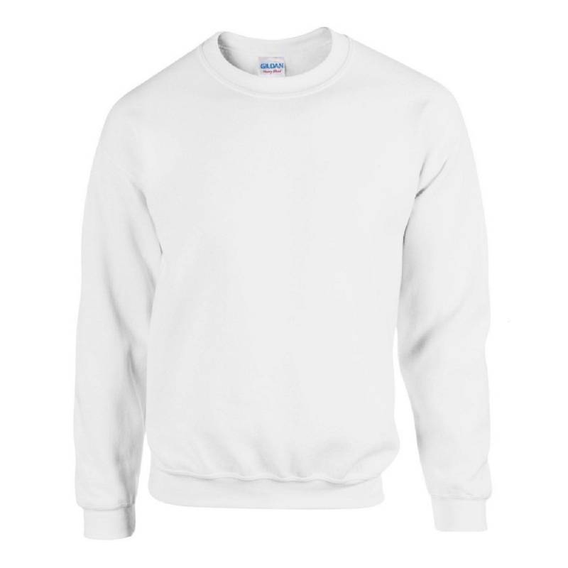 Heavy Blend Pullover Mädchen Weiss L von Gildan