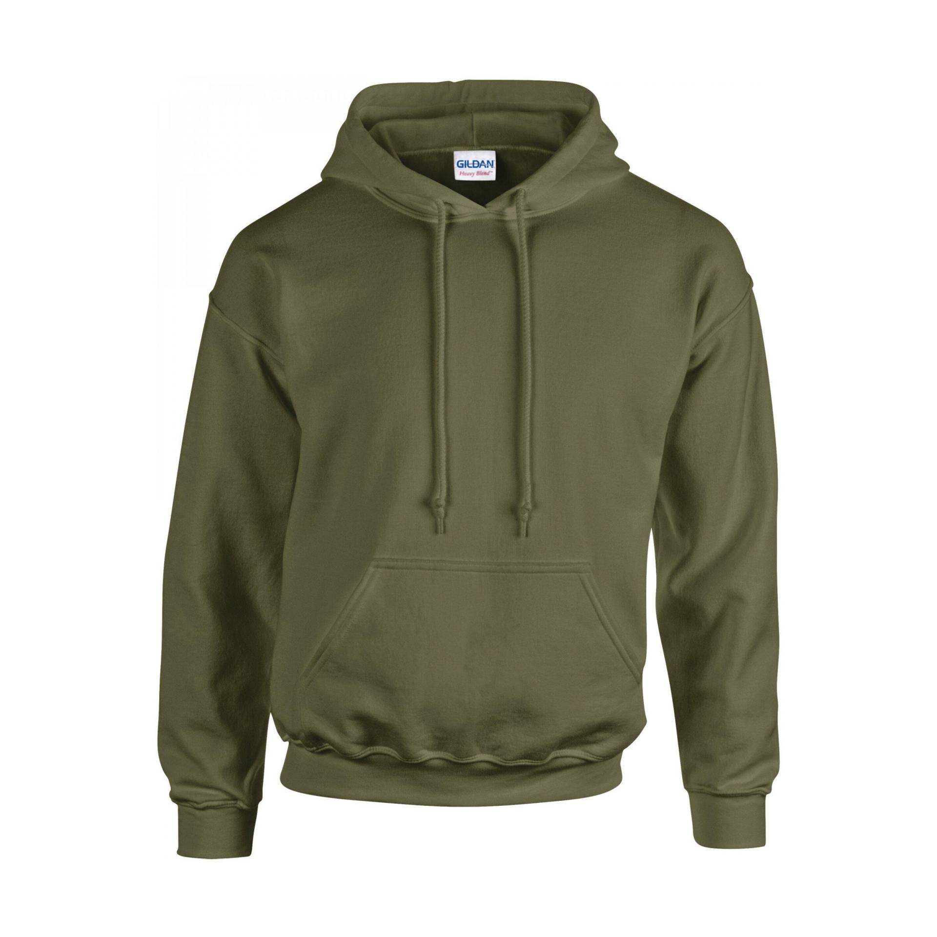 Gildan - hoodie gidan heavy bend ®, für Damen, Militärgrün, Größe L von Gildan