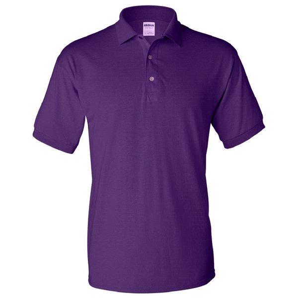 Dryblend Poloshirt, Kurzarm Herren Lila 3XL von Gildan