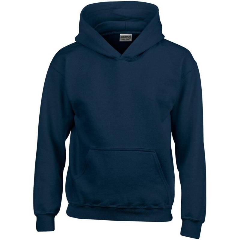 Gildan - Sweatshirt mit Kapuze, L, Marine von Gildan