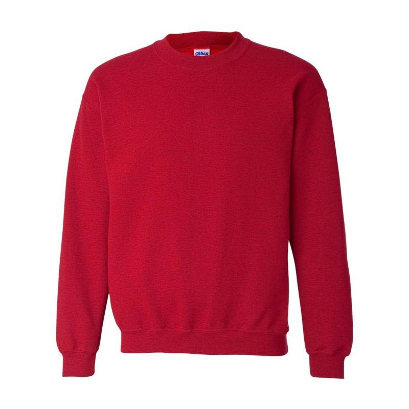 Gildan - Heavy Blend Pullover mit Rundhalsausschnitt, für Damen, Rot Bunt, Größe L von Gildan