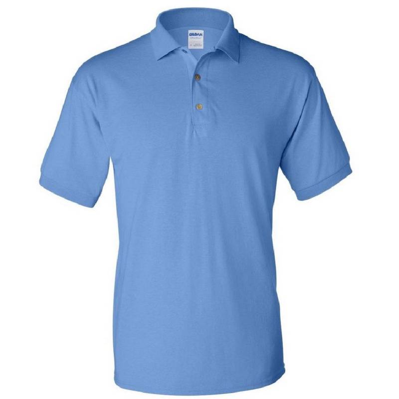 Dryblend Poloshirt, Kurzarm Herren Blau L von Gildan