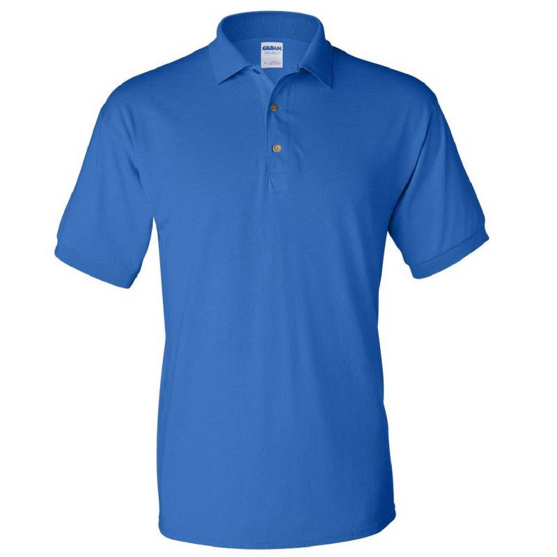 Dryblend Poloshirt, Kurzarm Herren Königsblau L von Gildan