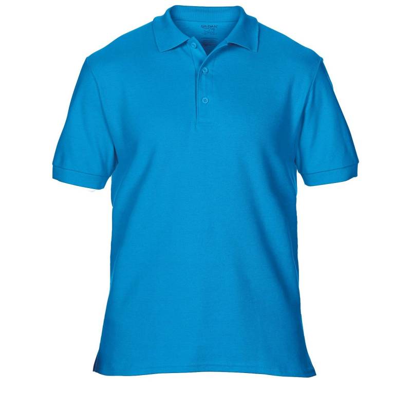 Premium Sport Pique Polohemd Herren Saphirblau L von Gildan