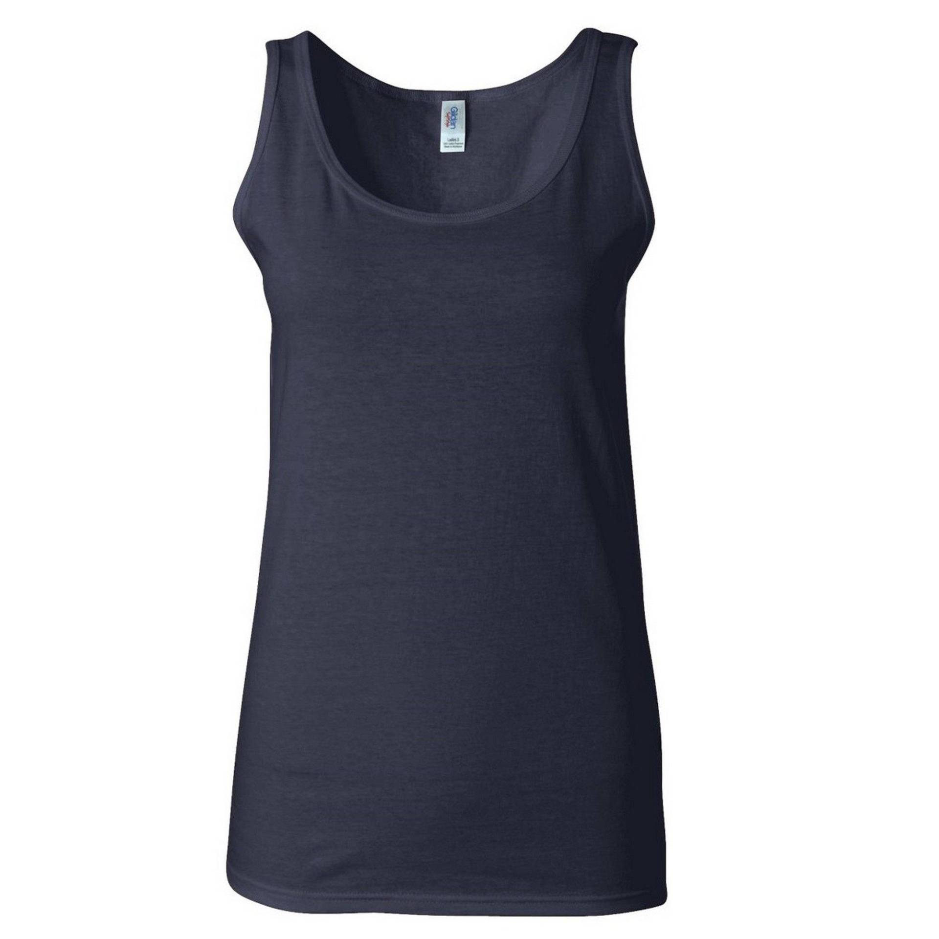 Gildan - Tank Top, für Damen, Marine, Größe L von Gildan