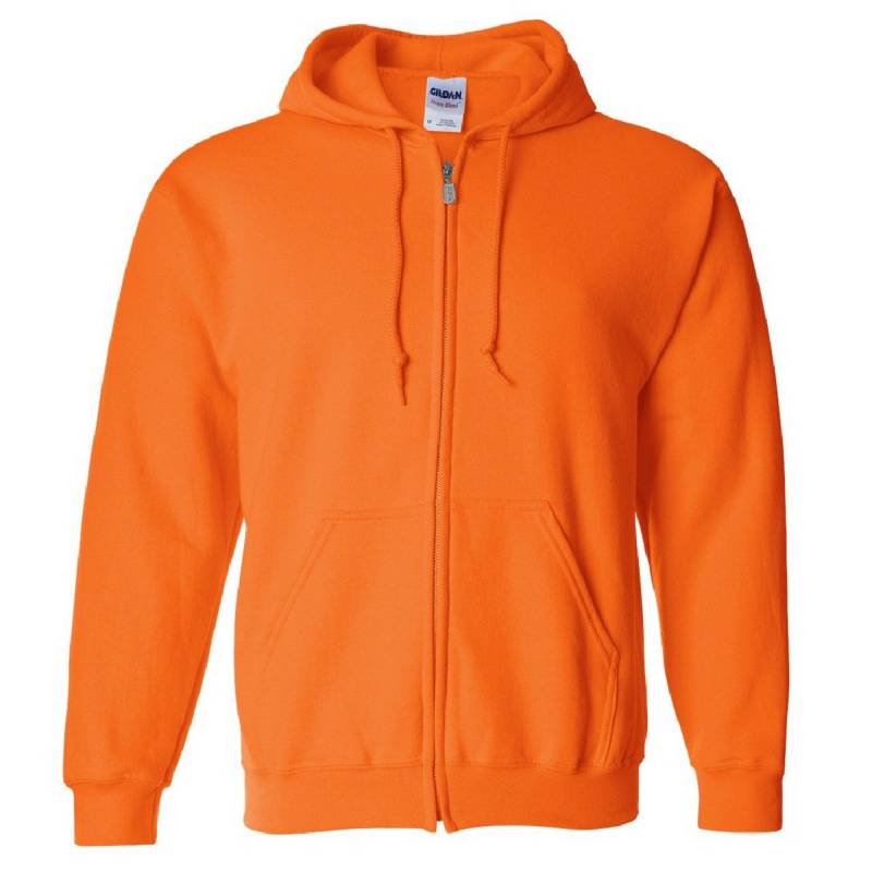 Gildan - Heavy Blend Kapuzenjacke, für Damen, Orange, Größe L von Gildan