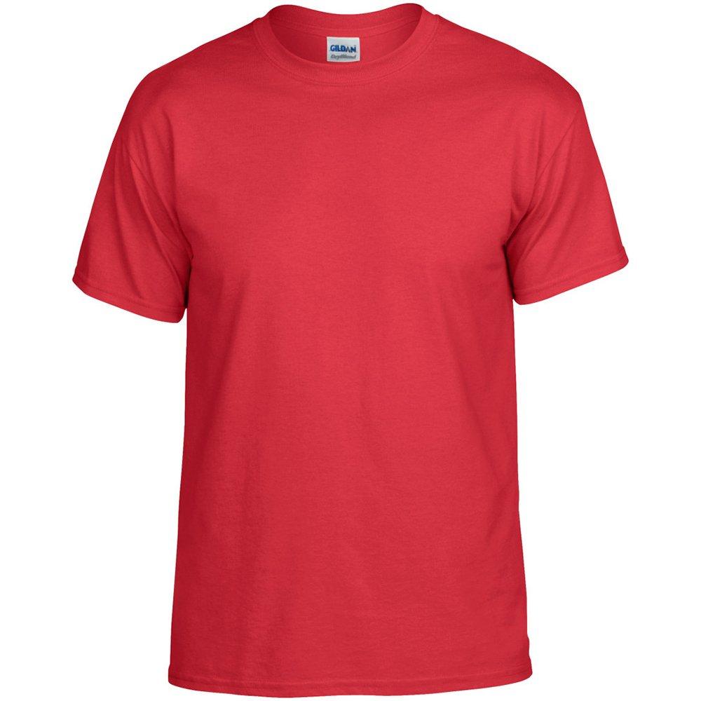 Dryblend Tshirt, Kurzarm Herren Rot Bunt L von Gildan