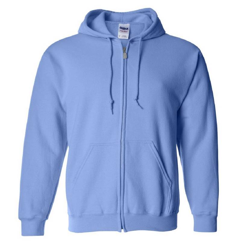 Heavy Blend Kapuzenjacke Herren Blau L von Gildan