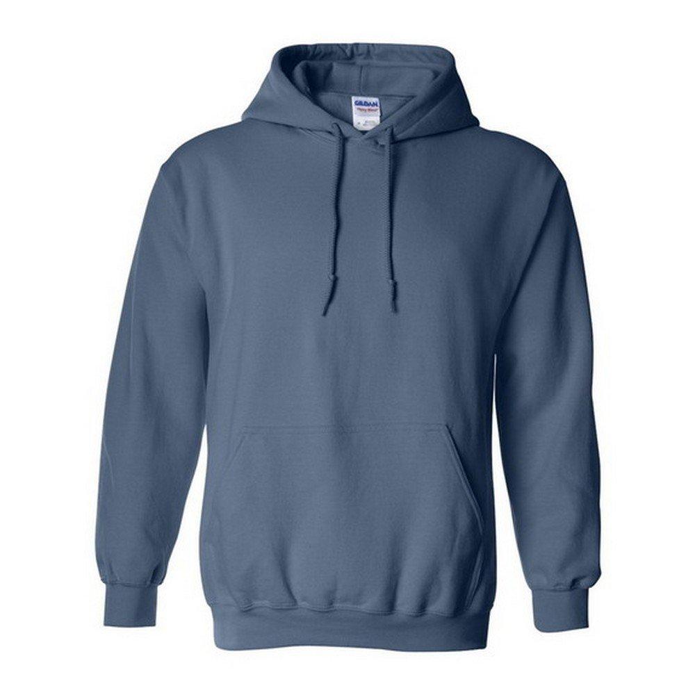 Gildan - Heavy Blend Kapuzenpullover Hoodie Kapuzensweater, für Herren, Blau, Größe M von Gildan