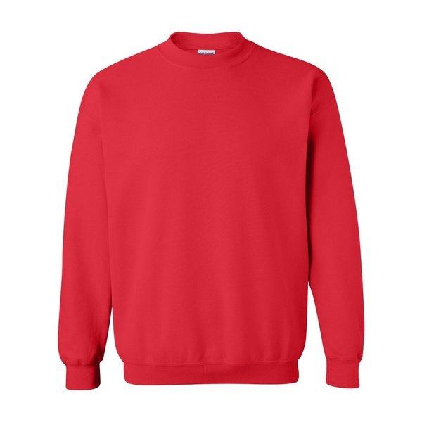 Heavy Blend Pullover Damen Rot Bunt M von Gildan