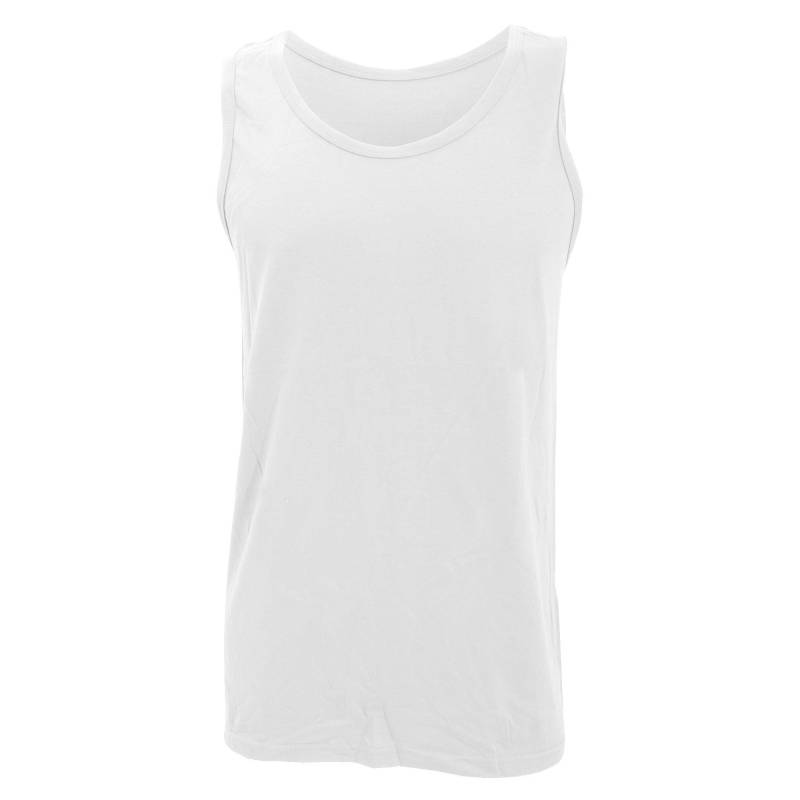 Gildan - Softstyle TankTop Oberteil, ärmellos, für Herren, Weiss, Größe M von Gildan