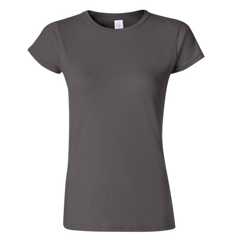 Soft Style Kurzarm Tshirt Damen Charcoal Black M von Gildan