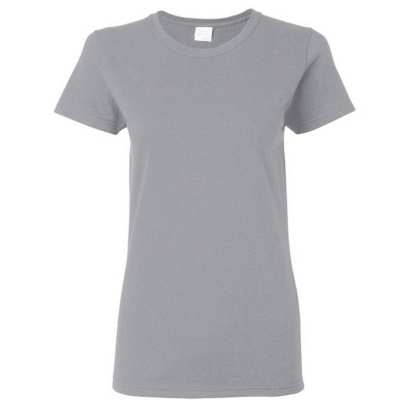 Tshirt, Enganliegend Damen Grau XL von Gildan