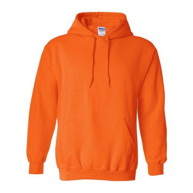 Heavy Blend Kapuzenpullover Herren Orange XXL von Gildan