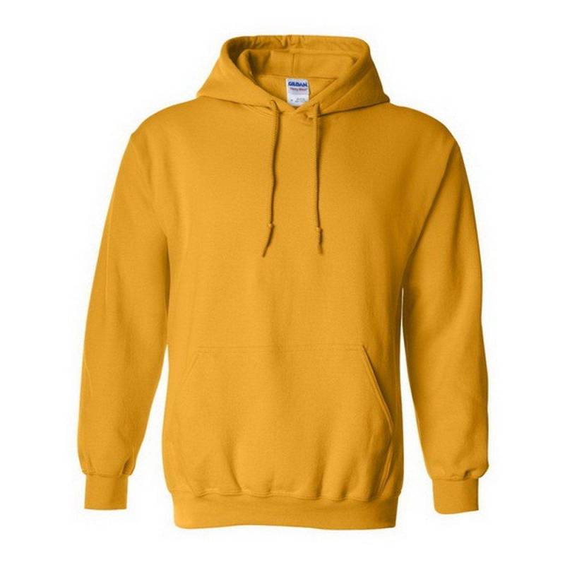 Gildan - Heavy Blend Kapuzenpullover Hoodie Kapuzensweater, für Herren, Gold, Größe XXL von Gildan