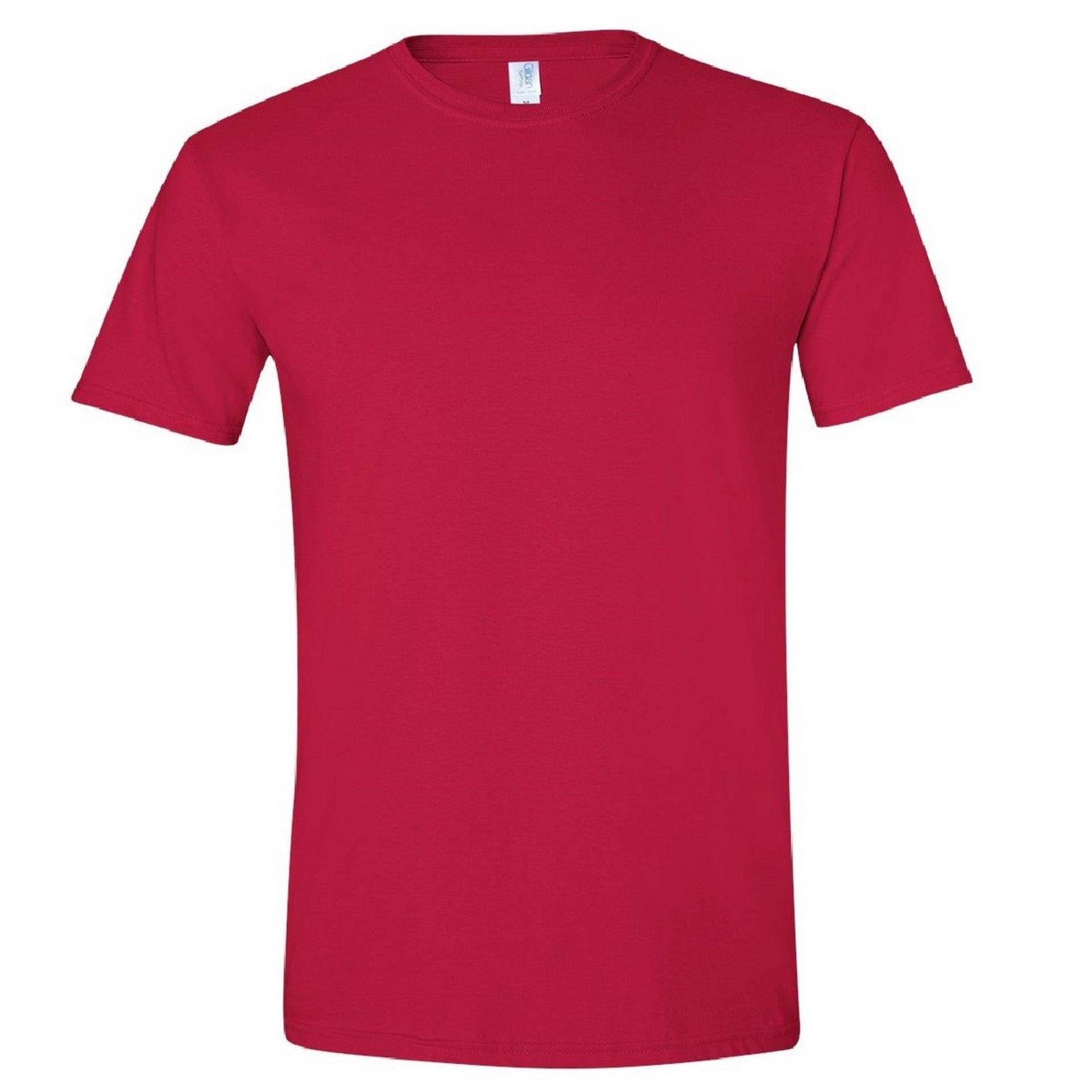 Softstyle Tshirt, Kurzarm, Rundhalsausschnitt Herren Rot Bunt XXL von Gildan