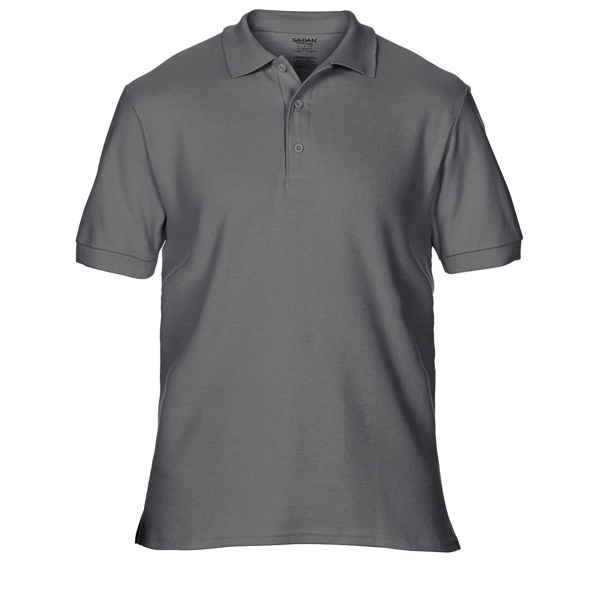 Premium Sport Pique Polohemd Herren Charcoal Black 3XL von Gildan