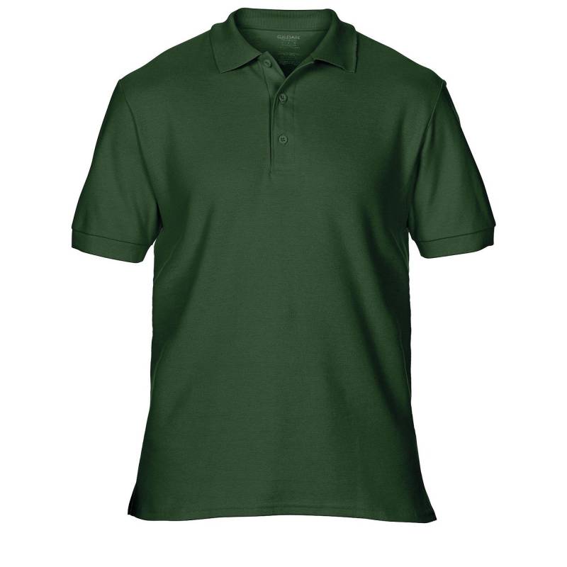 Premium Sport Pique Polohemd Herren Waldgrün 3XL von Gildan