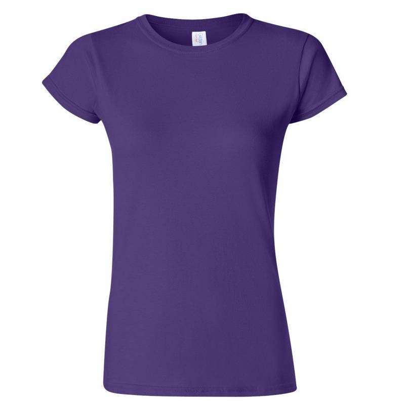 Gildan - Soft Style Kurzarm TShirt, für Damen, Lila, Größe L von Gildan