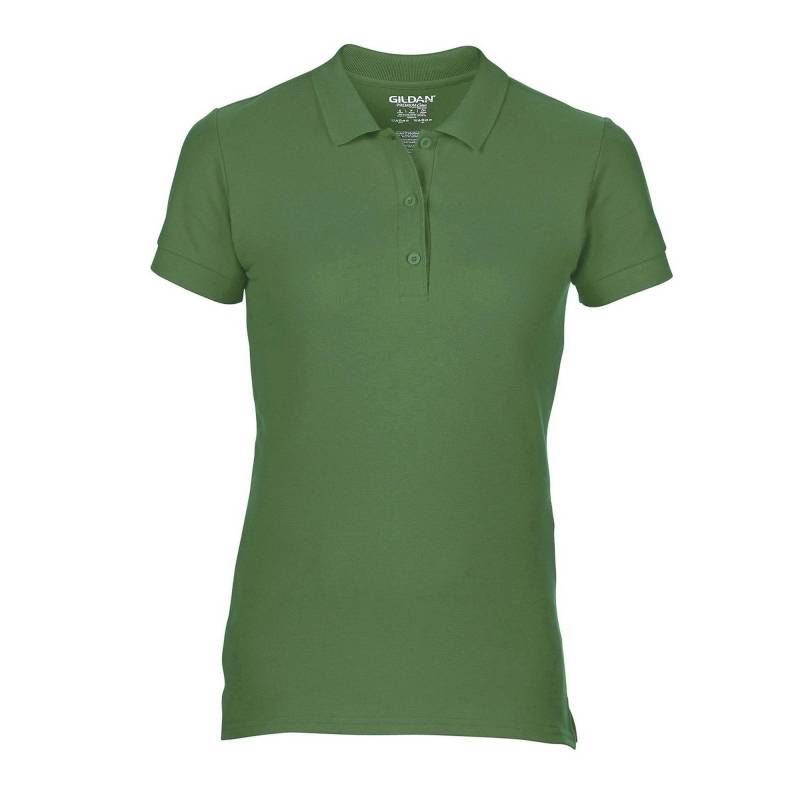 Gildan - Premium Poloshirt, für Damen, Militärgrün, Größe S von Gildan