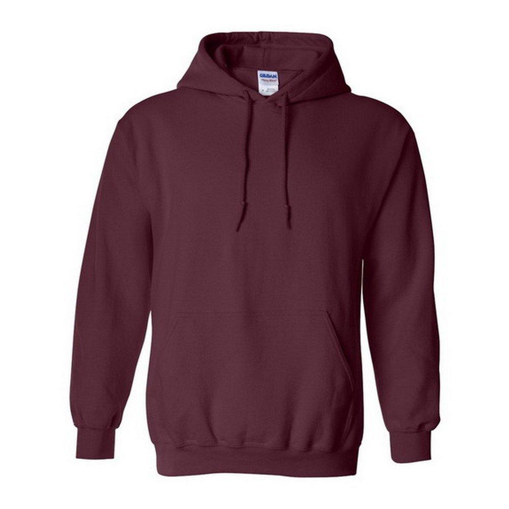 Gildan - Heavy Blend Kapuzenpullover Hoodie Kapuzensweater, für Herren, Bordeaux, Größe XXL von Gildan